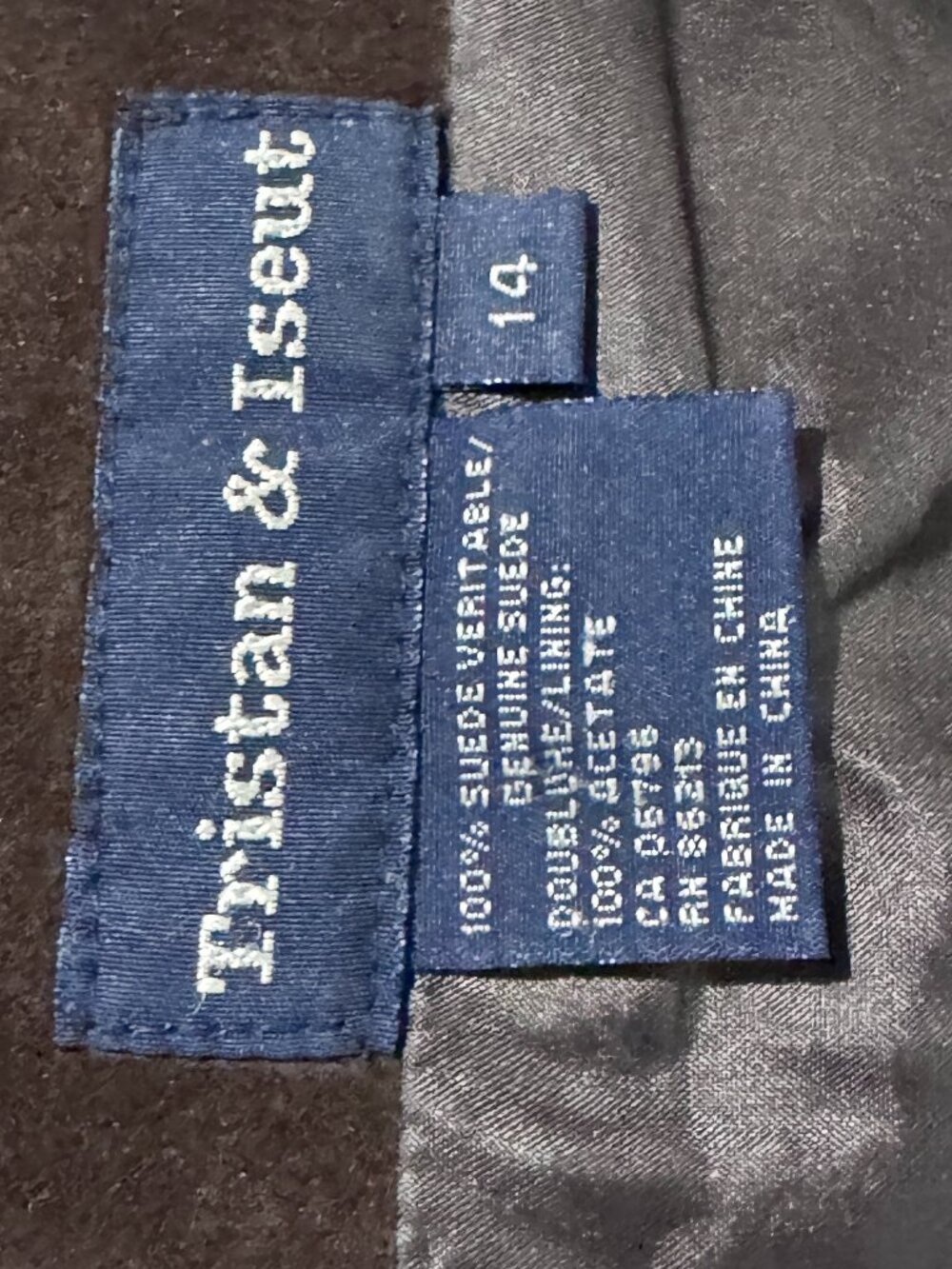 π₯ HOST PICK X 2π₯ π€ Vintage Tristan & Iseut Suede Skirt | Quiet Luxury π€β¨ - Picture 8 of 16